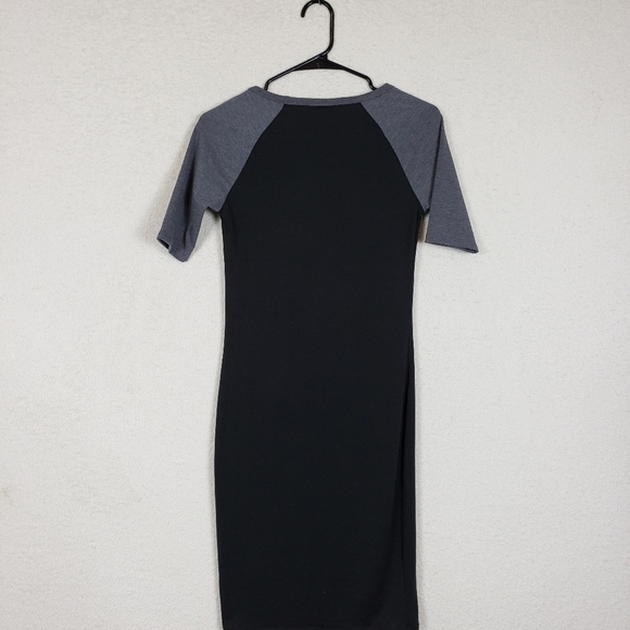 Lularoe black and gray maxi dress size XXS - Picture 5 of 6